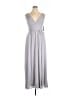 Lulus 100% Polyester Gray Casual Dress Size XL - photo 1