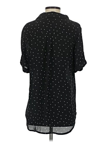 Lovestitch 3/4 Sleeve Button-Down Shirt (view 2)
