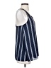 Moa Moa Blue Sleeveless Blouse Size S - photo 4