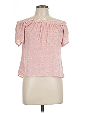 Hollister Short Sleeve Blouse (view 1)
