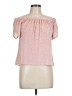 Hollister Pink Short Sleeve Blouse Size L - photo 1