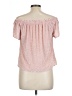 Hollister Pink Short Sleeve Blouse Size L - photo 2