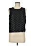 Trouve 100% Polyester Black Sleeveless Top Size M - photo 1