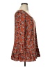 Moa Moa 100% Polyester Orange 3/4 Sleeve Blouse Size 1X - photo 4