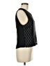 Trouve 100% Polyester Black Sleeveless Top Size M - photo 4