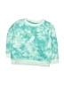 Cat & Jack Tie-dye Teal Sweatshirt 9-12 MO / 12 MO - photo 1