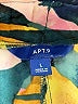 Apt. 9 100% Polyester Tropical Green Shorts Size L - photo 3