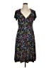 Leota Floral Black Casual Dress Size XL - photo 1