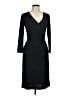 Nicole Miller 100% Polyester Solid Black Cocktail Dress Size M - photo 1