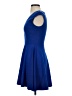 Bar III Solid Blue Cocktail Dress Size XS - photo 5