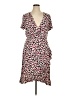 Leota Animal Print Pink Cocktail Dress Size 16 (1) - photo 1