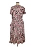Leota Animal Print Pink Cocktail Dress Size 16 (1) - photo 2