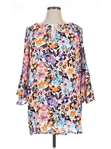 Anne Cole 3/4 Sleeve Blouse (view 1)