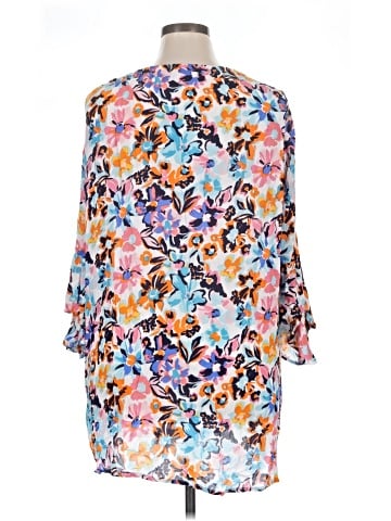 Anne Cole 3/4 Sleeve Blouse (view 2)
