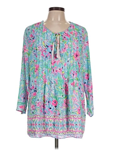 Lilly Pulitzer 3/4 Sleeve Blouse (view 1)