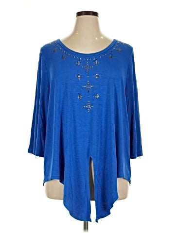Karen Kane 3/4 Sleeve T-Shirt (view 1)