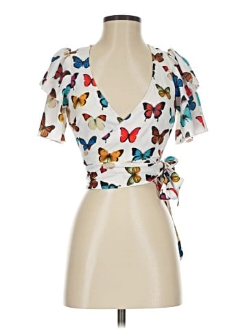 Show Me Your Mumu Short Sleeve Blouse (view 1)