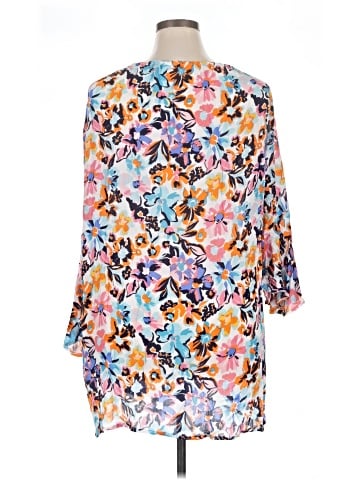 Anne Cole 3/4 Sleeve Blouse (view 2)