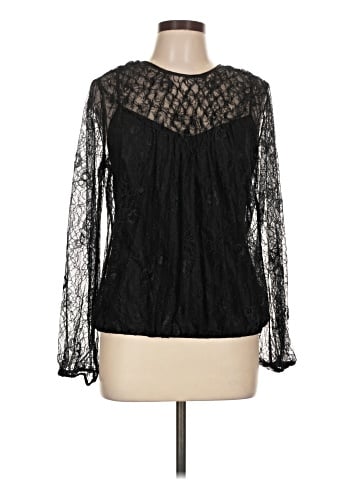 Bebe Long Sleeve Blouse (view 1)