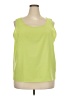 Liz Baker Green Sleeveless Blouse Size 20 - photo 1