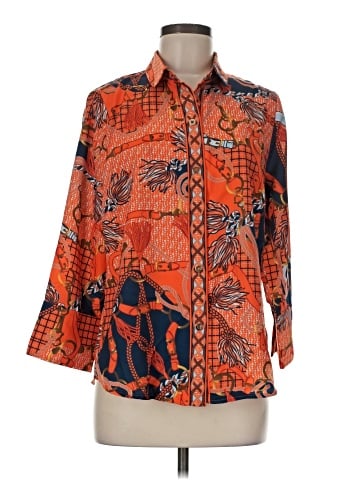 Gretchen Scott Designs Long Sleeve Blouse (view 1)