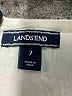 Lands' End Argyle White Dress Size 7 - photo 3