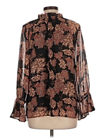 Veronica M. Long Sleeve Blouse (view 2)