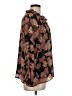 Veronica M. Brown Long Sleeve Blouse Size L - photo 4