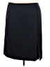 Lands' End Solid Black Casual Skirt Size 18 - photo 2