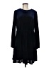 Ro & De Solid Blue Casual Dress Size M - photo 1