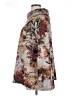 Jess & Jane Floral Brown Turtleneck Sweater Size XL - photo 5