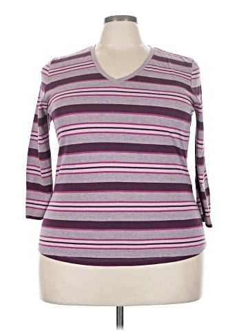 Basic Editions 3/4 Sleeve T-Shirt (view 1)