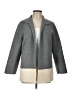 Talbots Chevron-herringbone Gray Coat Size 10 - photo 1