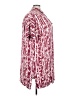 Echo 100% Rayon Burgundy Short Sleeve Button-Down Shirt Size 3X - photo 4