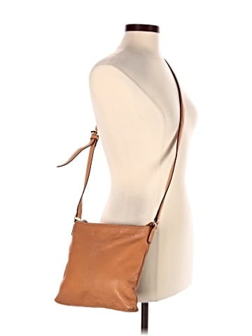 Isaac Mizrahi Leather Crossbody Bag (view 2)