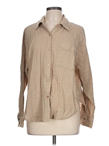 Z Supply Long Sleeve Blouse (view 1)