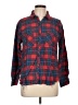 Forever 21 Plaid Red Long Sleeve Button-Down Shirt Size L - photo 1