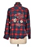 Forever 21 Plaid Red Long Sleeve Button-Down Shirt Size L - photo 2