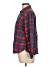 Forever 21 Plaid Red Long Sleeve Button-Down Shirt Size L - photo 5