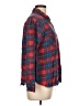 Forever 21 Plaid Red Long Sleeve Button-Down Shirt Size L - photo 4