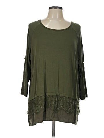 Amaryllis 3/4 Sleeve Top (view 1)