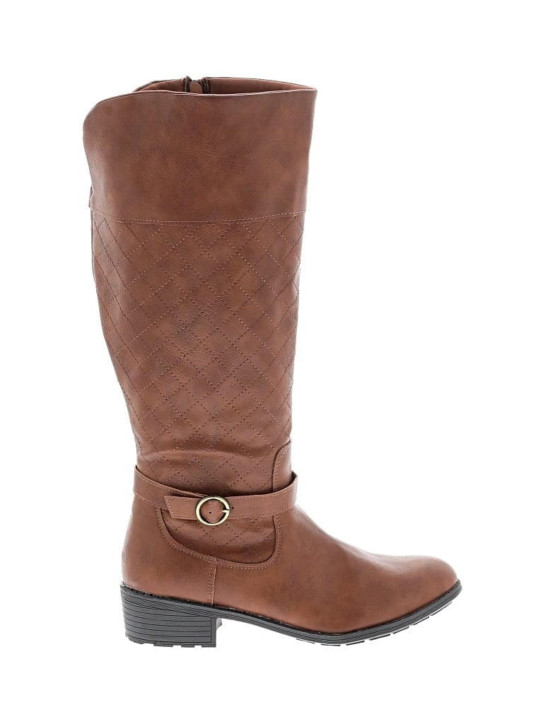 Pre-owned St. John's Bay Boots In Brown
