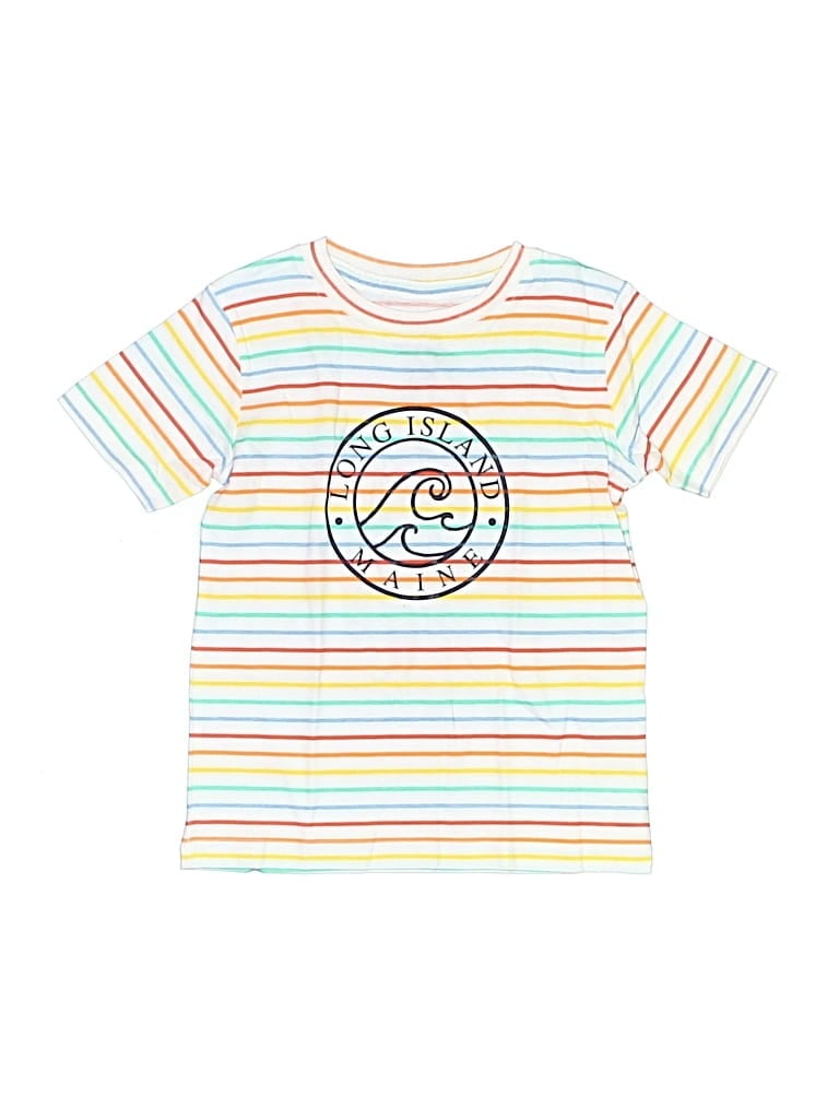 Pre-owned Assorted Brands Kids' Short Sleeve T-shirt In White