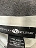 Ashley Stewart 100% Polyester Polka Dots White button down Size 32 - photo 7