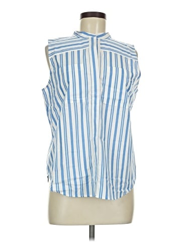 Ann Taylor Sleeveless Button-Down Shirt (view 1)