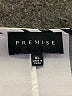 PREMISE 100% Rayon Stripes White Silver 3/4 Sleeve Blouse Size XL - photo 7