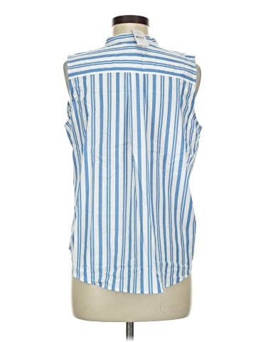 Ann Taylor Sleeveless Button-Down Shirt (view 2)