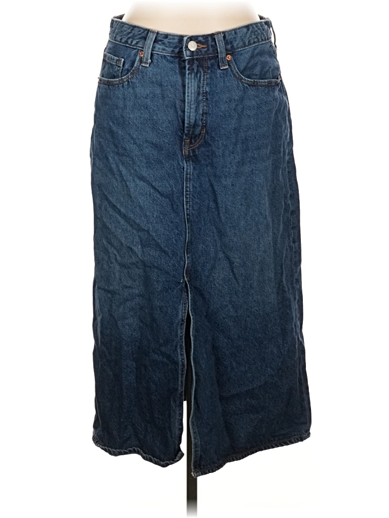 Pre-owned Old Navy Denim Skirt In Blue