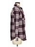 Como Vintage Plaid Burgundy Long Sleeve Button-Down Shirt Size M - photo 4