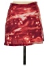 Soho Tie-dye Burgundy Casual Skirt Size 2 - photo 2